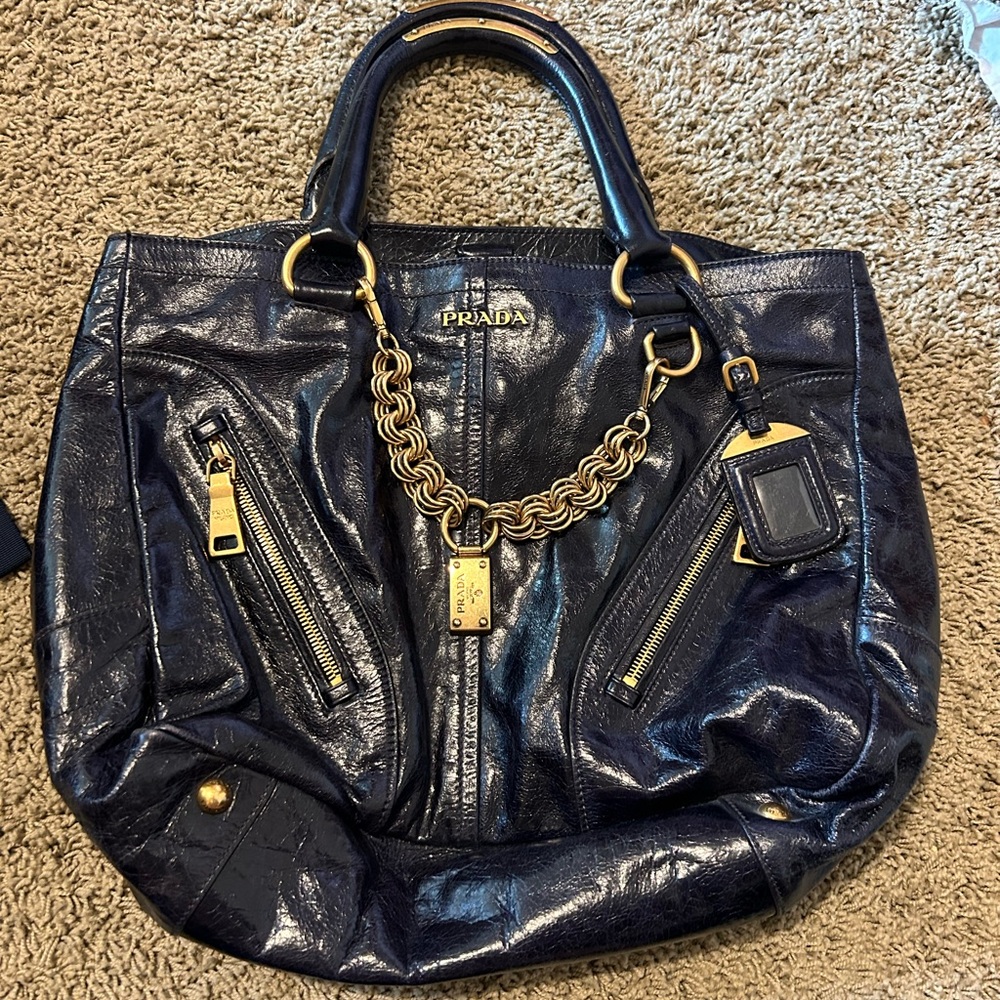 Black/ blue  prada bag - Picture 16 of 16